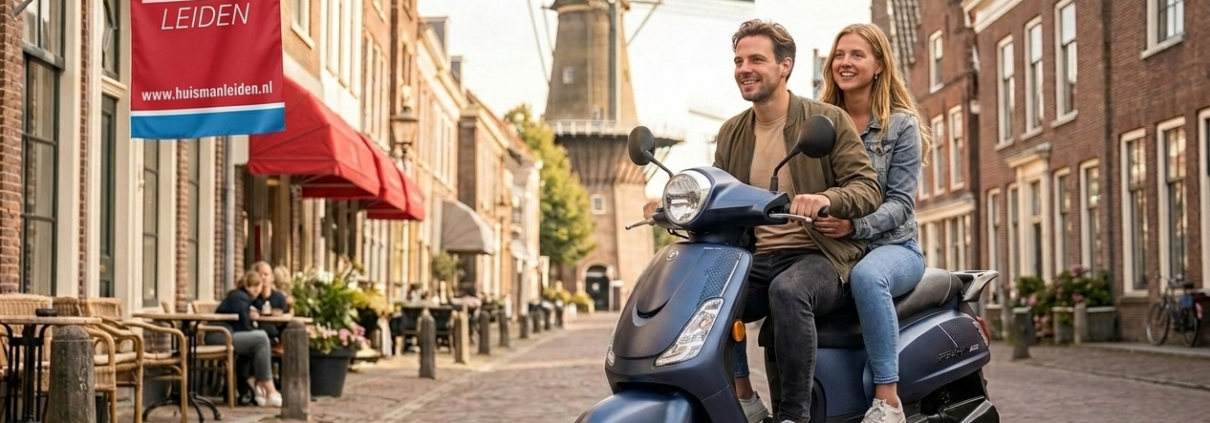 scooter kopen in Leiden bij Huisman