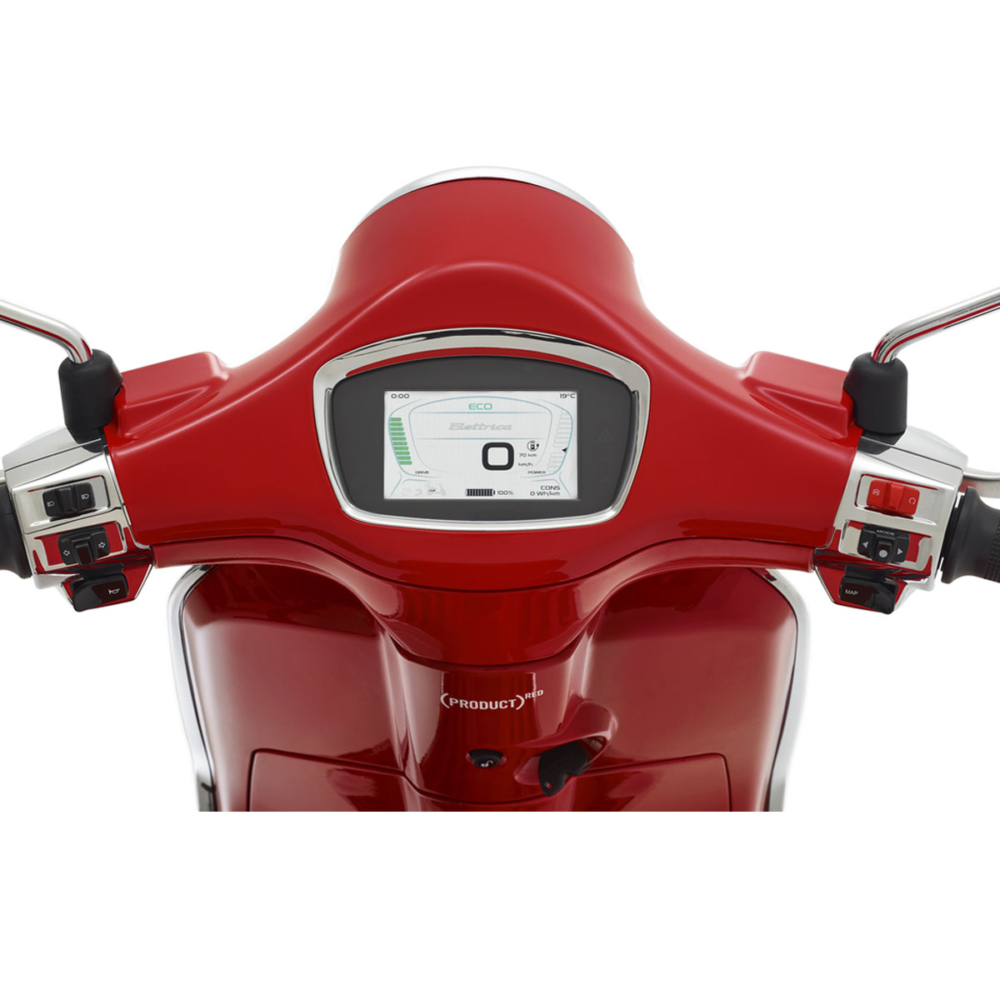 Vespa-Elettrica-Red