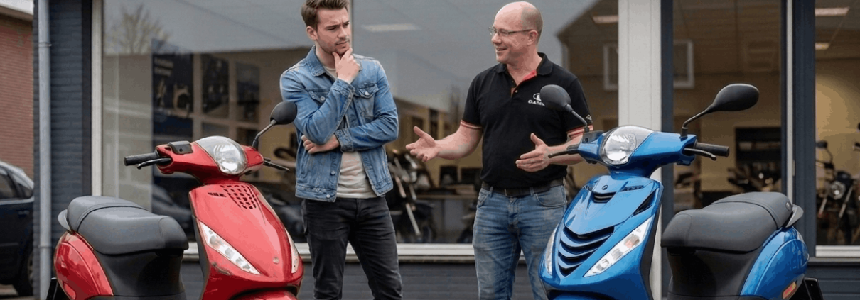 nieuwe of tweedehands scooter kopen